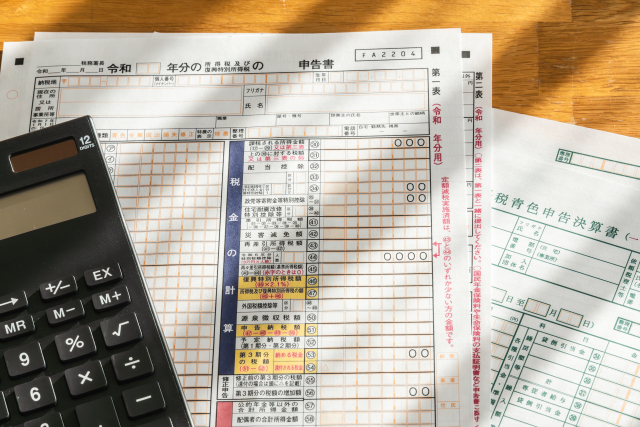 税理士による確定申告のイメージ